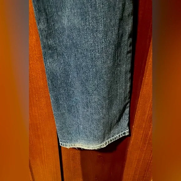 Vintage Y2K Silver Button Fly Jeans - Picture 8 of 12